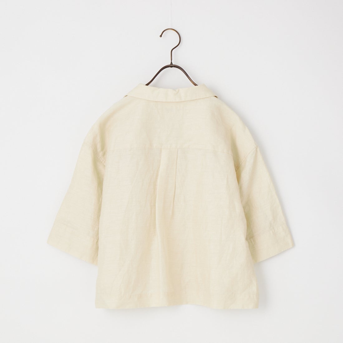 le glazik [ルグラジック] オープンカラーワイドシャツ [LG-B0258LPK] IVORY