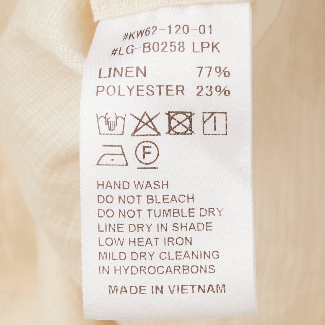 le glazik [ルグラジック] オープンカラーワイドシャツ [LG-B0258LPK] IVORY &&モデル身長：162cm 着用サイズ：36&&