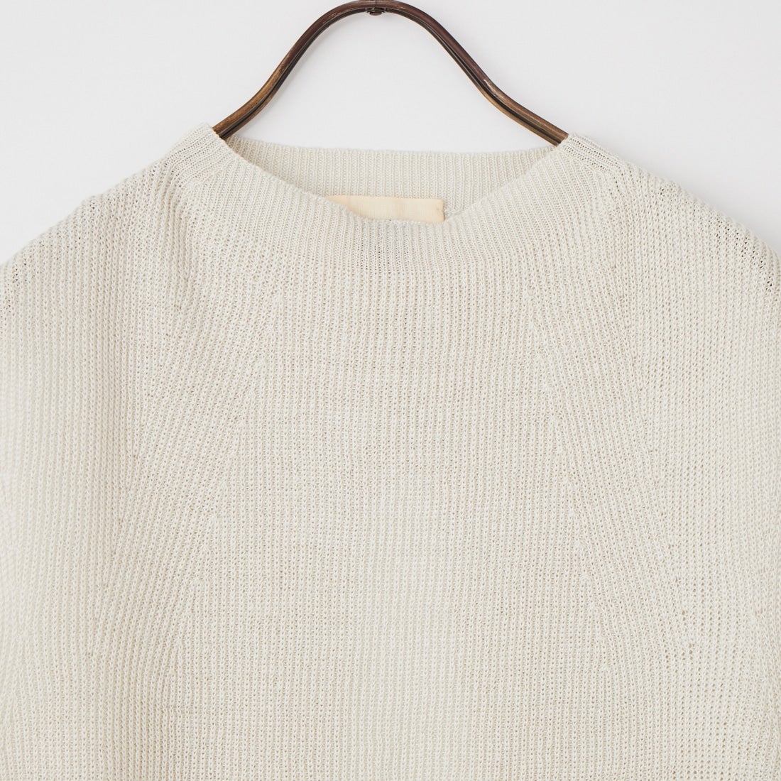 UNFIL [アンフィル] フレンチリネンリブニットベスト [WXSP-UW127] MIST