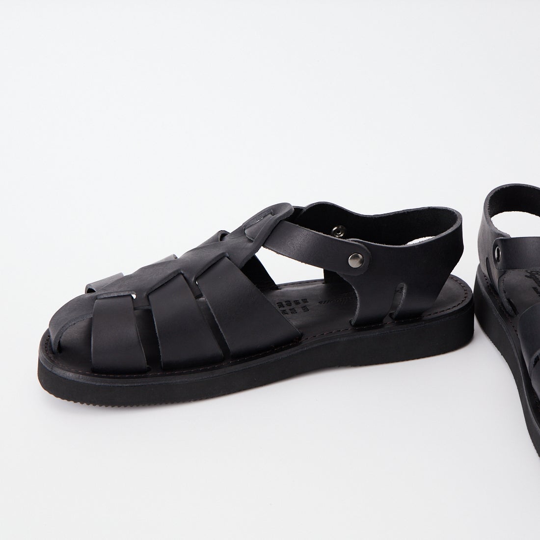 Organic handloom [オーガニックハンドルーム] グルカサンダル [OH002009] BLACK