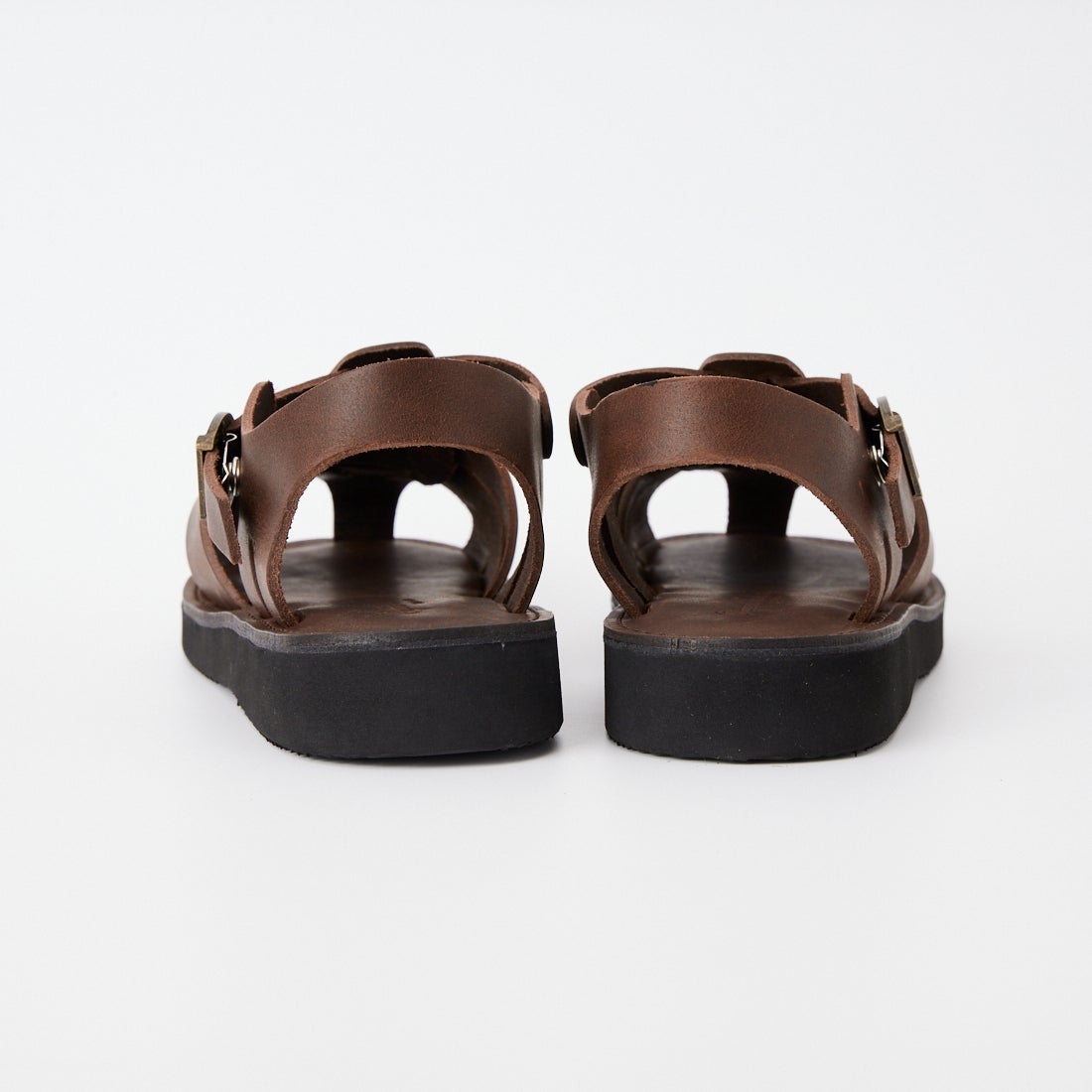 Organic handloom [オーガニックハンドルーム] レザーサンダル [OH002208] DARK BROWN