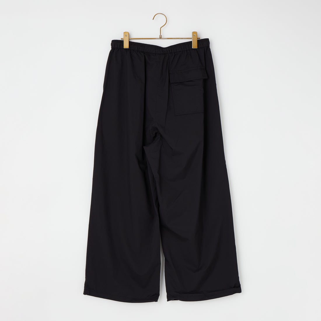 AXESQUIN [アクシーズクイン] ヘリウムビッグパンツ [322042] 1 BLACK