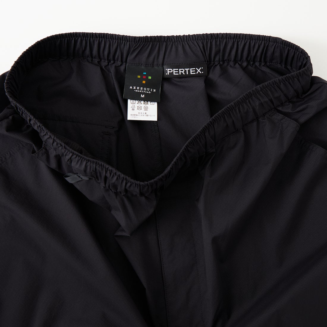 AXESQUIN [アクシーズクイン] ヘリウムビッグパンツ [322042] 1 BLACK