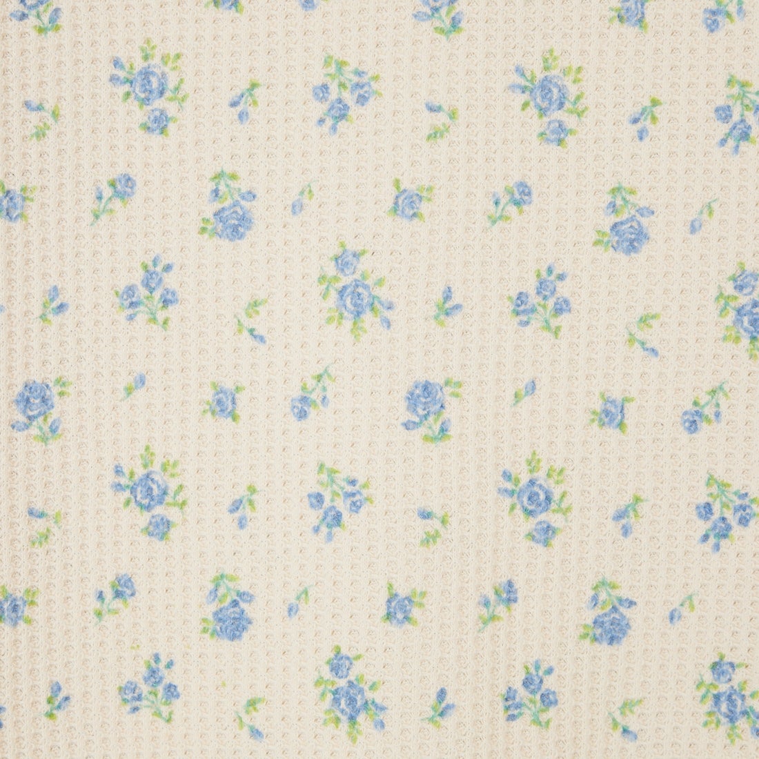 JE MORGAN [ジェイイーモーガン] ワッフル花柄 ハーフスリーブプルオーバー [JG045-29S] 84 BLUE