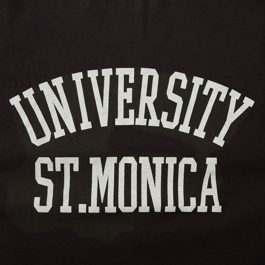 MICA&DEAL × JEANSFACTORY [マイカアンドディール × ジーンズファクトリー] 別注 ワイドシルエット UNIVERSITY カレッジプリントTシャツ [0126209176-JF] SUMIKURO