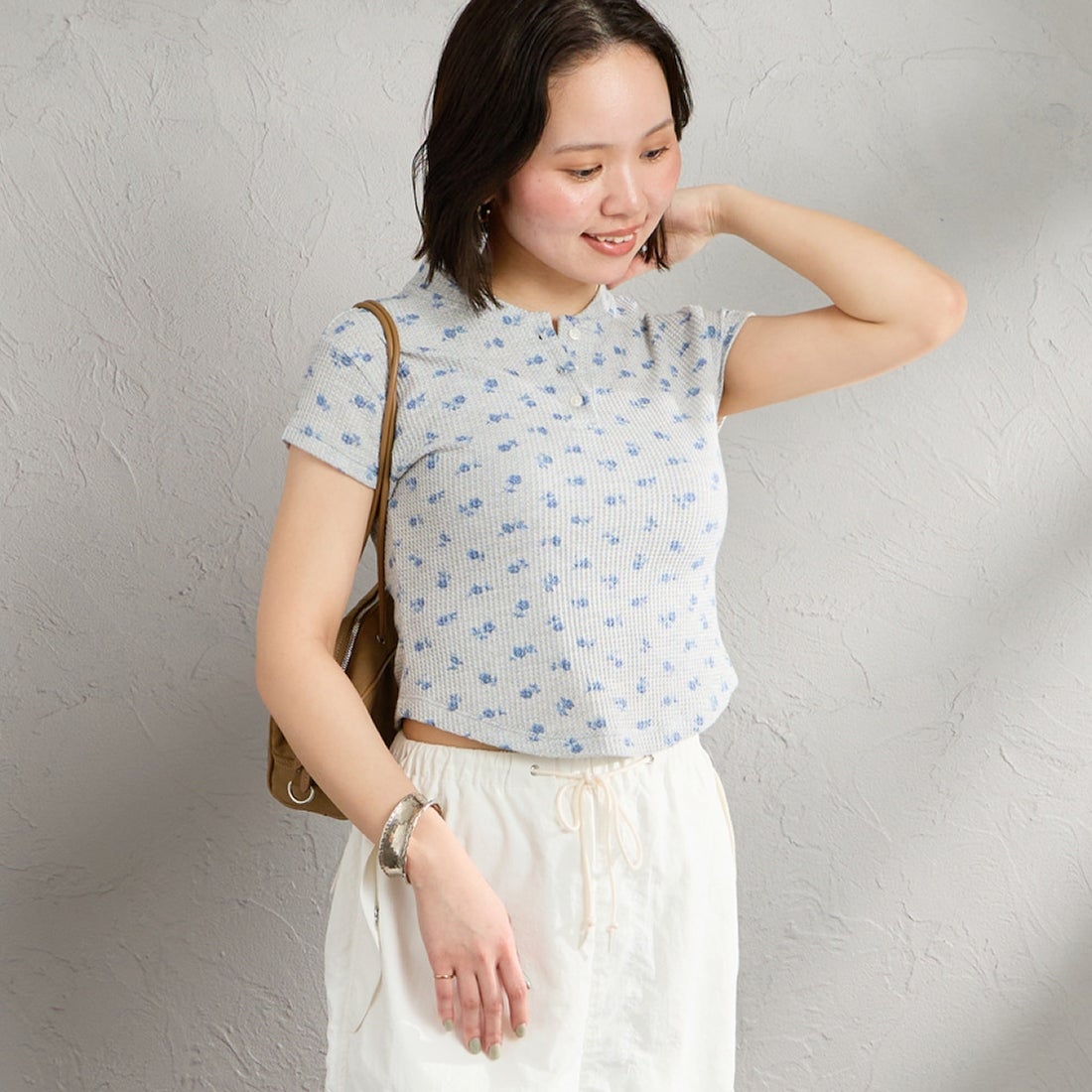 14 GREY&&モデル身長：160cm 着用サイズ：F&&