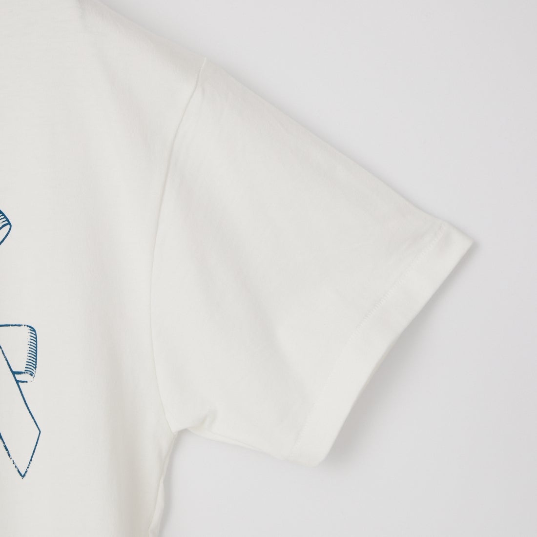 RhodolirioN [ロドリリオン] メイキングリボン プリントTシャツ [SW1058] A WHITE