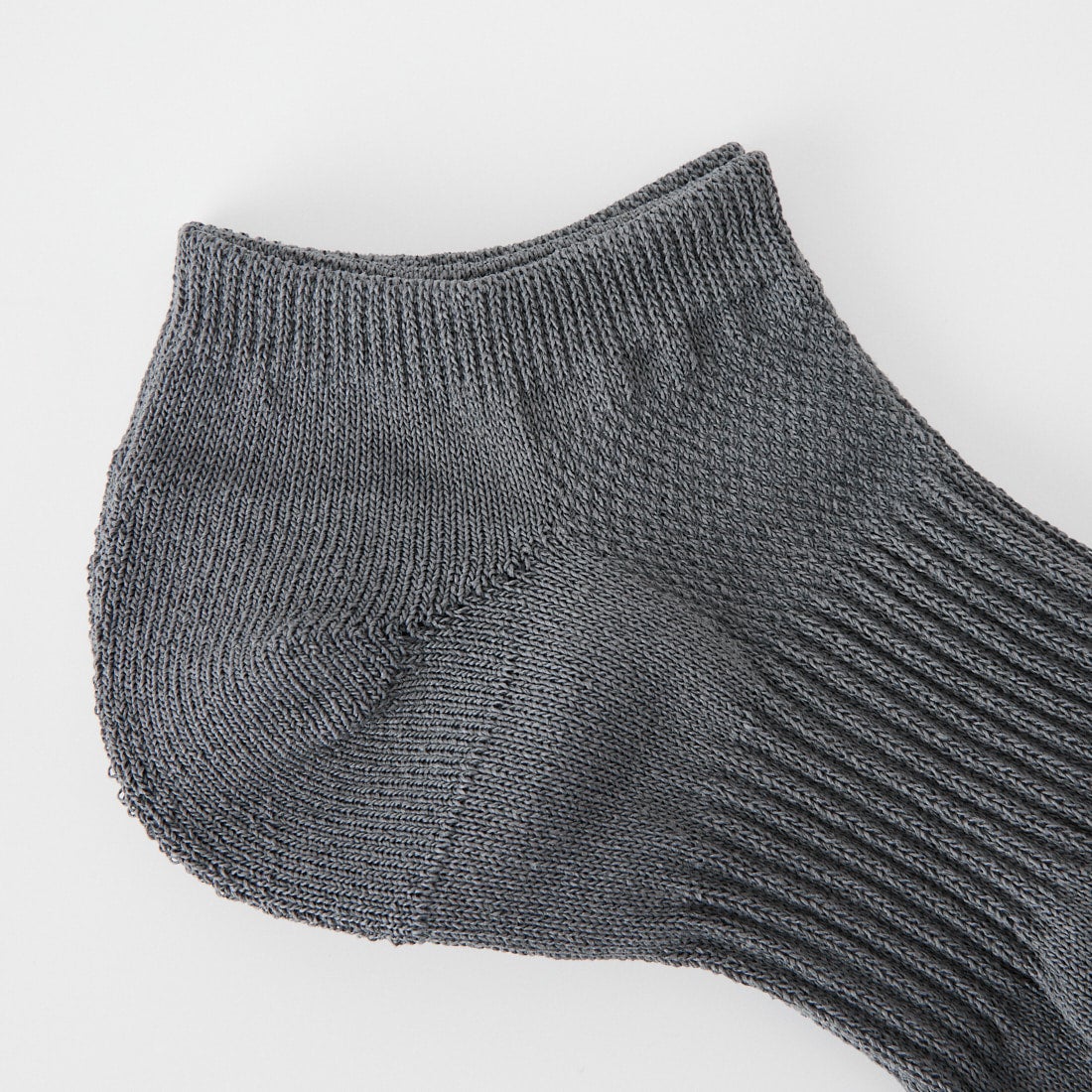 Health knit [ヘルスニット] 和紙甲メッシュショートソックス [191-8010] 9 CHARCOA