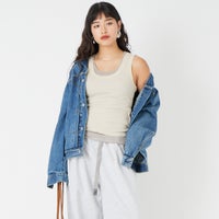 07 GRAY&&モデル身長：162cm 着用サイズ：F&&