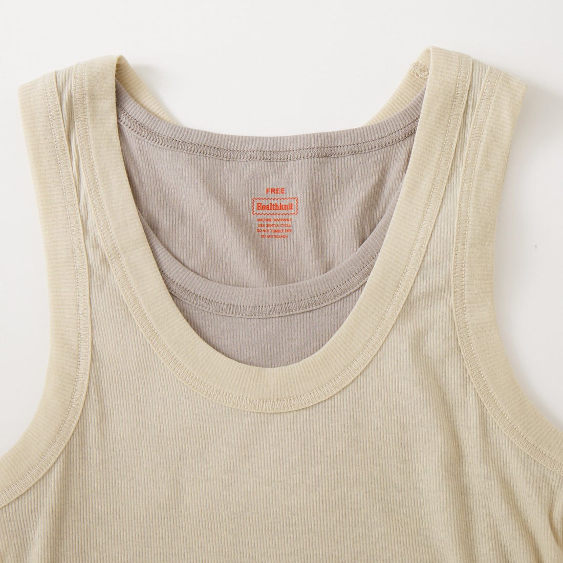 Health knit [ヘルスニット] タンクトップセット [HR26S-L303] 07 GRAY