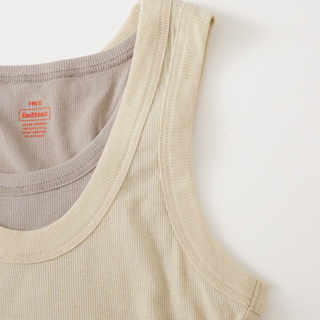 Health knit [ヘルスニット] タンクトップセット [HR26S-L303] 07 GRAY
