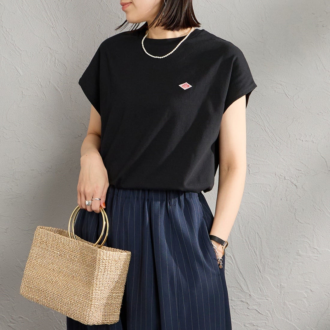 BLACK&&モデル身長：160cm 着用サイズ：S&&