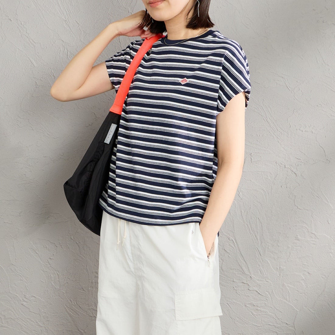 NVY/OFF WH&&モデル身長：160cm 着用サイズ：S&&