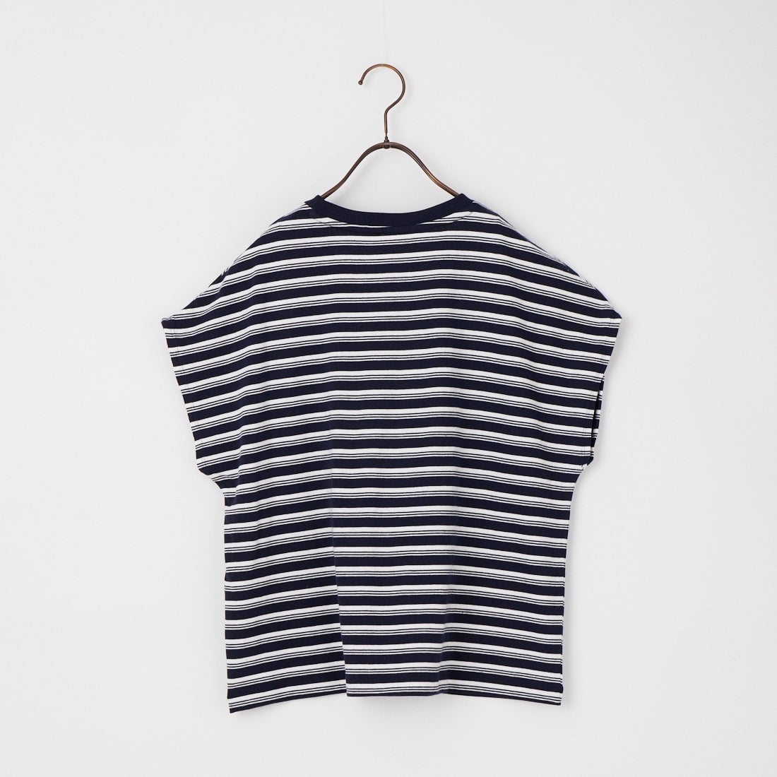 DANTON [ダントン] ドルマンスリーブ ストライプTシャツ [DT-C0403CJJ] NVY/OFF WH