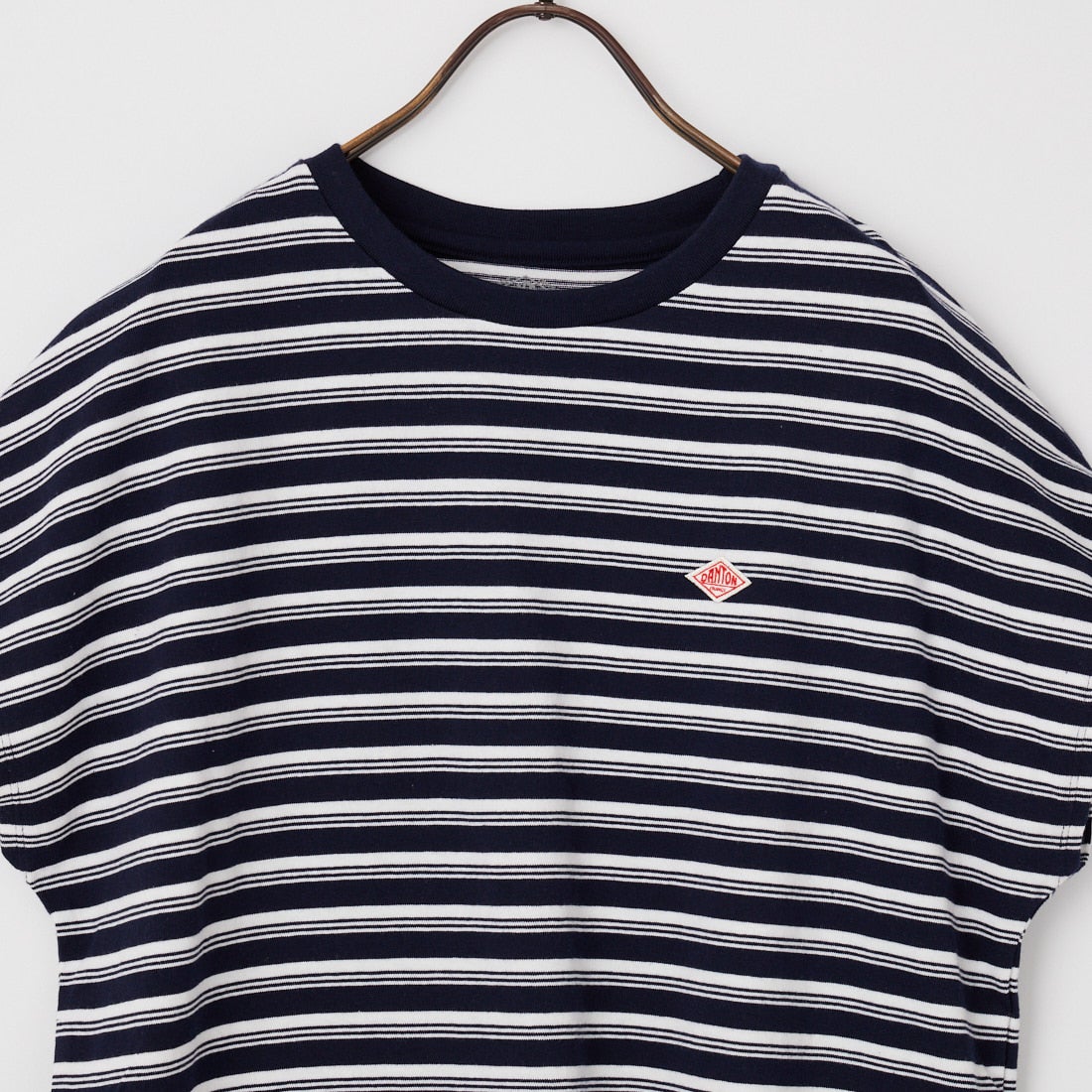 DANTON [ダントン] ドルマンスリーブ ストライプTシャツ [DT-C0403CJJ] NVY/OFF WH