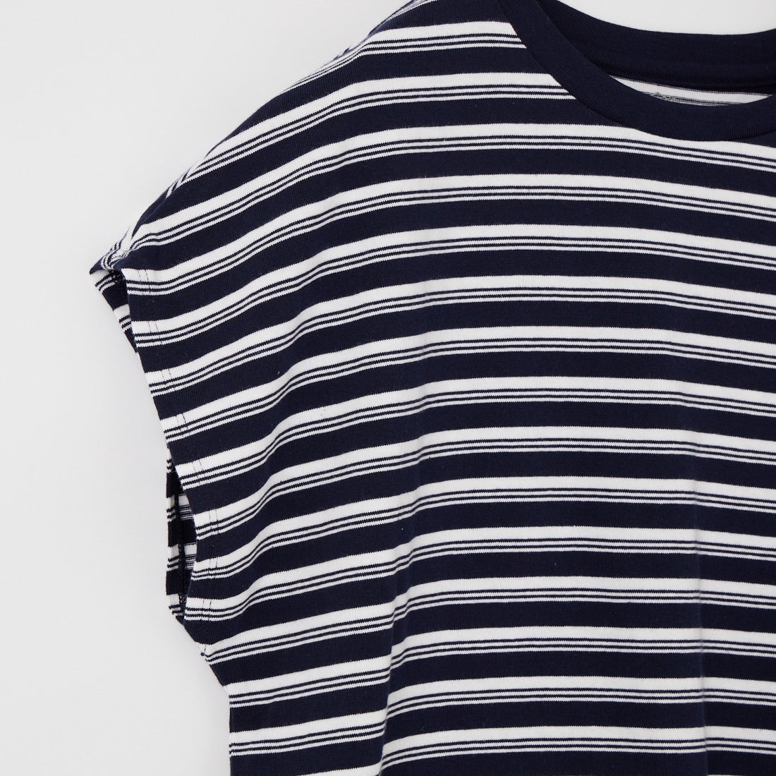 DANTON [ダントン] ドルマンスリーブ ストライプTシャツ [DT-C0403CJJ] NVY/OFF WH