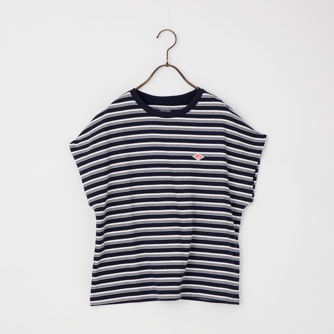 DANTON [ダントン] ドルマンスリーブ ストライプTシャツ [DT-C0403CJJ] NVY/OFF WH