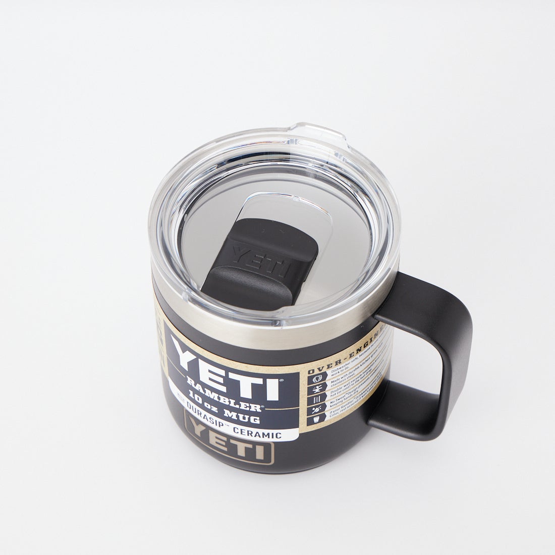 YETI [イエティ] ランブラー スタッカブル 10ozマグ [10OZ-STACKABLE-MUG-D] ﾌﾞﾗｯｸ