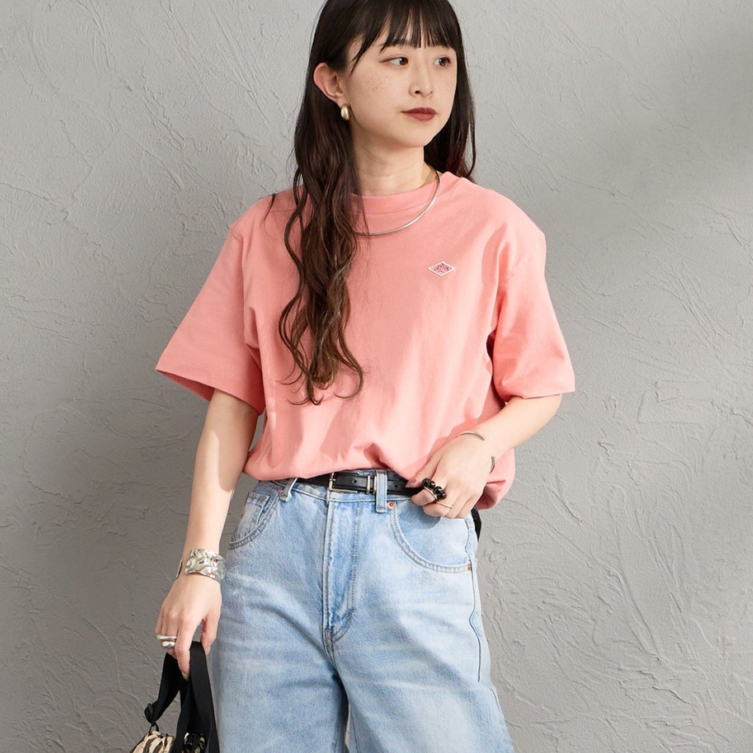 PINK&&モデル身長：150cm 着用サイズ：S&&