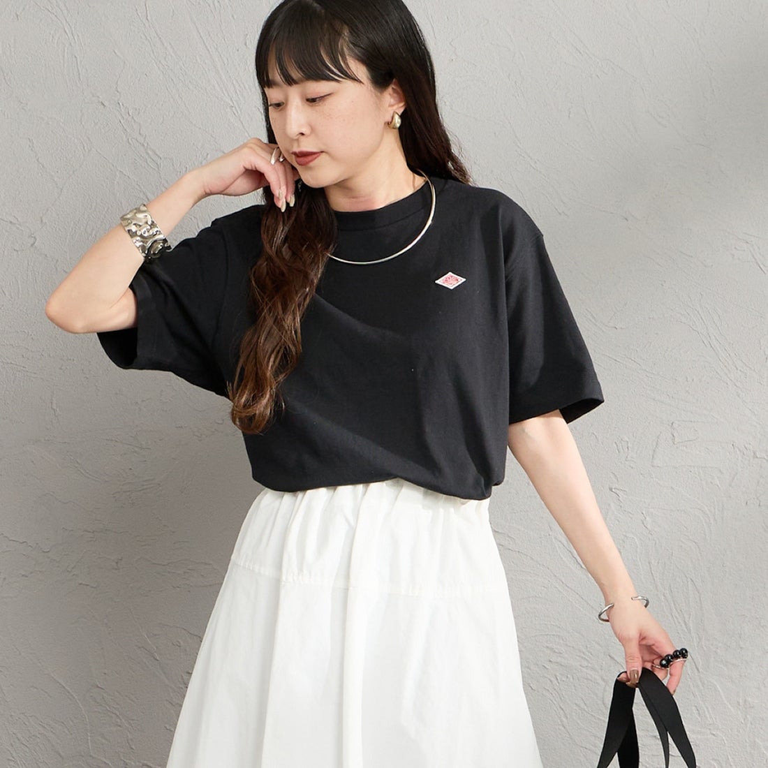 BLACK&&モデル身長：150cm 着用サイズ：S&&
