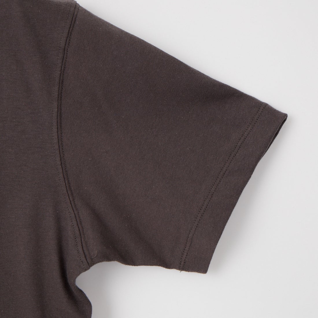 DANTON [ダントン] ショート丈 無地 半袖Tシャツ [DT-C0404CJJ] COAL GREY