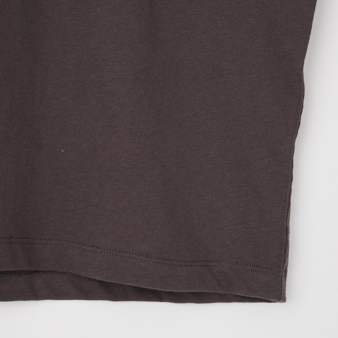 DANTON [ダントン] ショート丈 無地 半袖Tシャツ [DT-C0404CJJ] COAL GREY