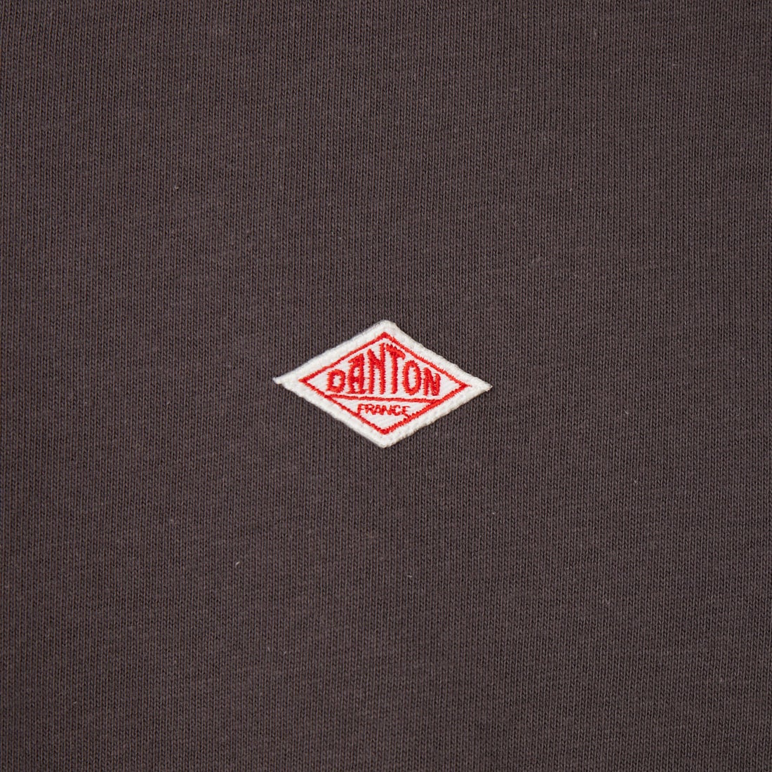 DANTON [ダントン] ショート丈 無地 半袖Tシャツ [DT-C0404CJJ] COAL GREY