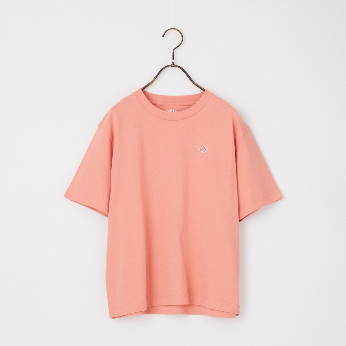DANTON [ダントン] ショート丈 無地 半袖Tシャツ [DT-C0404CJJ] PINK