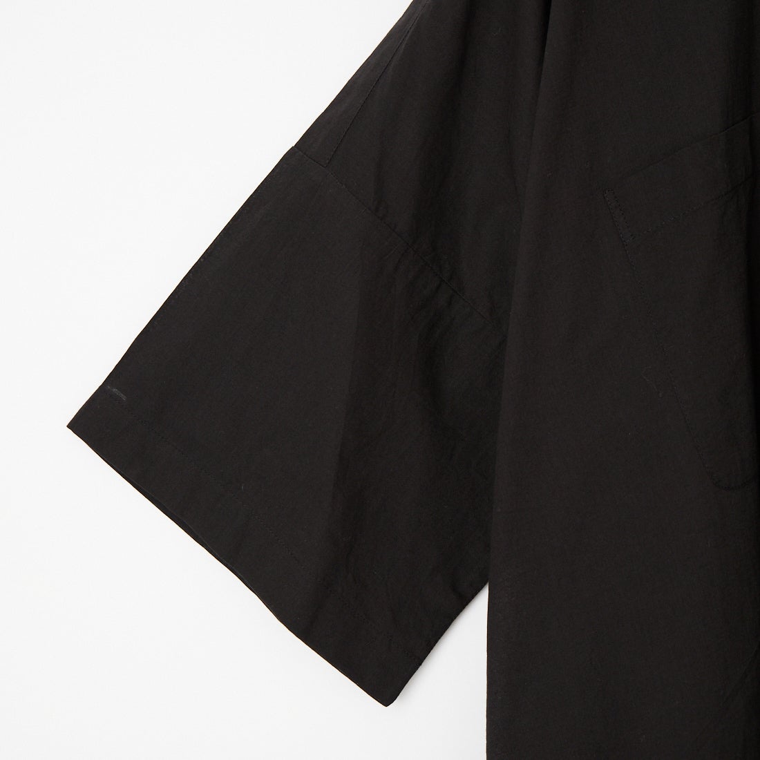 soil [ソイル] バンドカラー バックサイドギャザーワンピース [NSL26004] 9900 BLACK