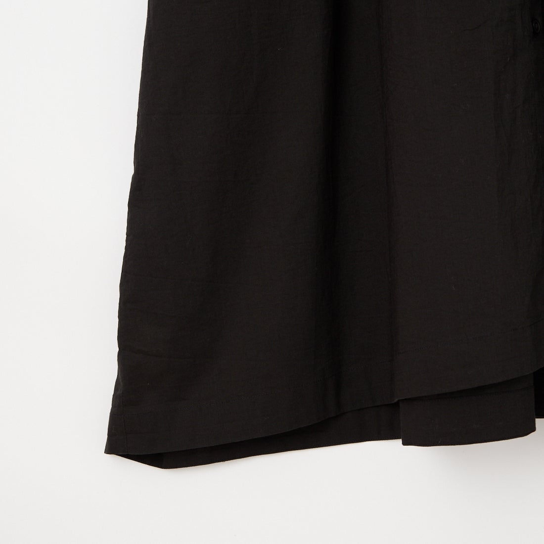 soil [ソイル] バンドカラー バックサイドギャザーワンピース [NSL26004] 9900 BLACK