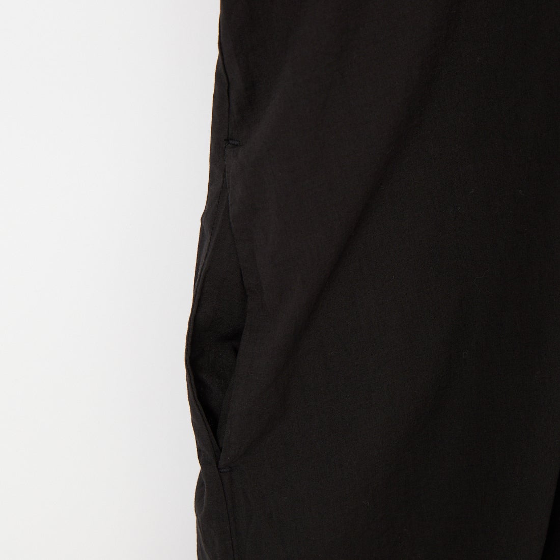 soil [ソイル] バンドカラー バックサイドギャザーワンピース [NSL26004] 9900 BLACK