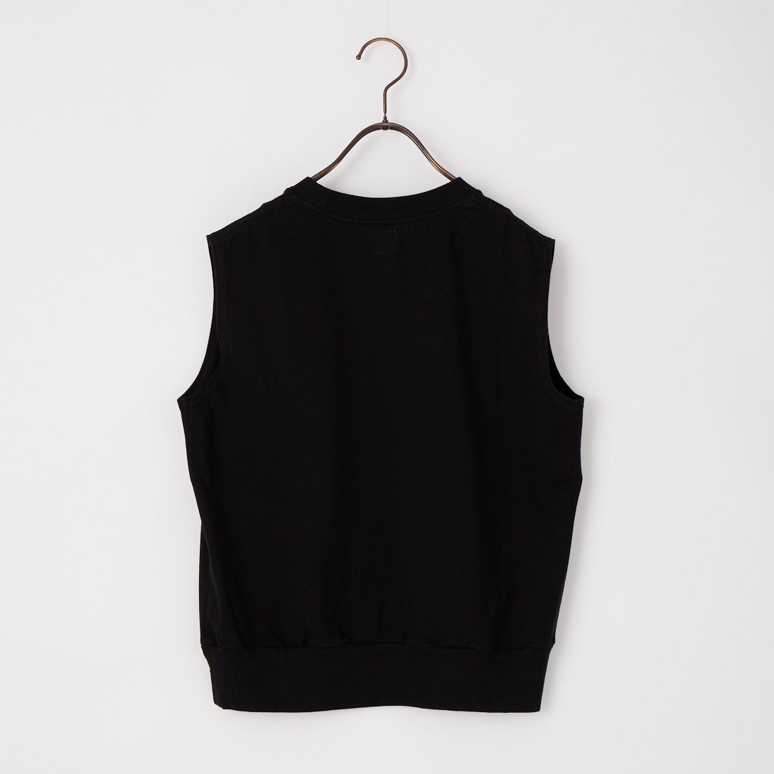 blurhms ROOTSTOCK [ブラームス ルーツストック] クラシックヘムリブ ノースリーブ [BROOTS26S001W] 02 BLACK