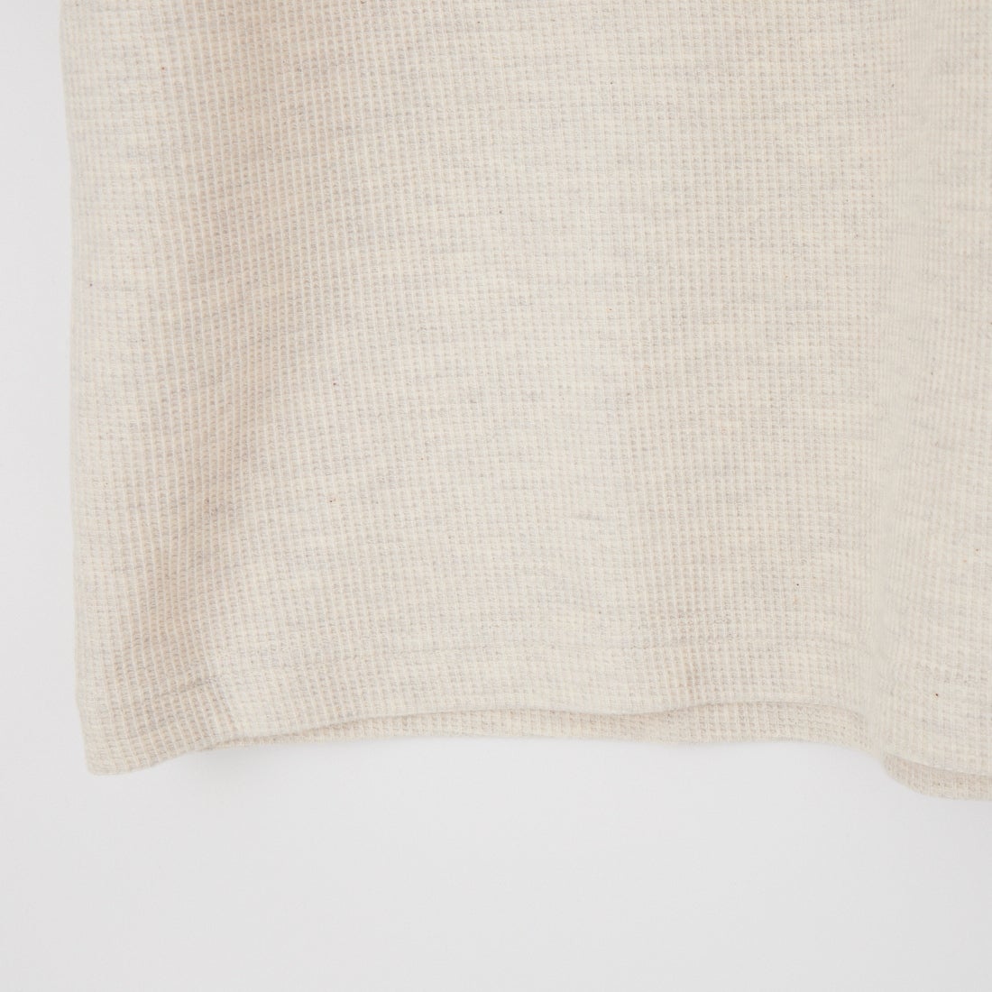 blurhms ROOTSTOCK [ブラームス ルーツストック] ラフ＆スムース サーマル ラグランTシャツ [BROOTS24S21S26] 02 H.OATME