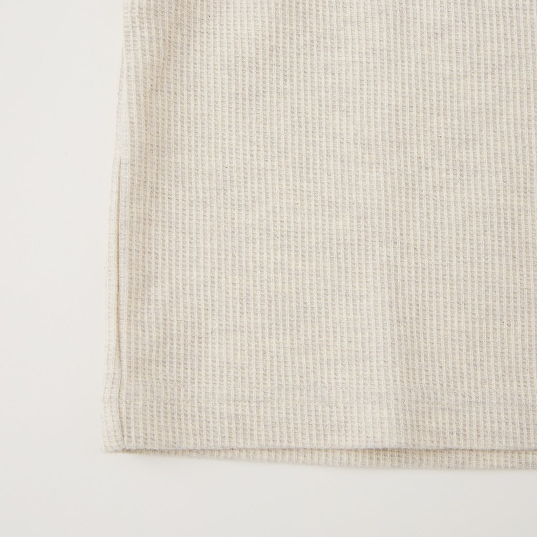 blurhms ROOTSTOCK [ブラームス ルーツストック] ラフ＆スムース サーマル ラグランTシャツ [BROOTS24S21S26] 02 H.OATME