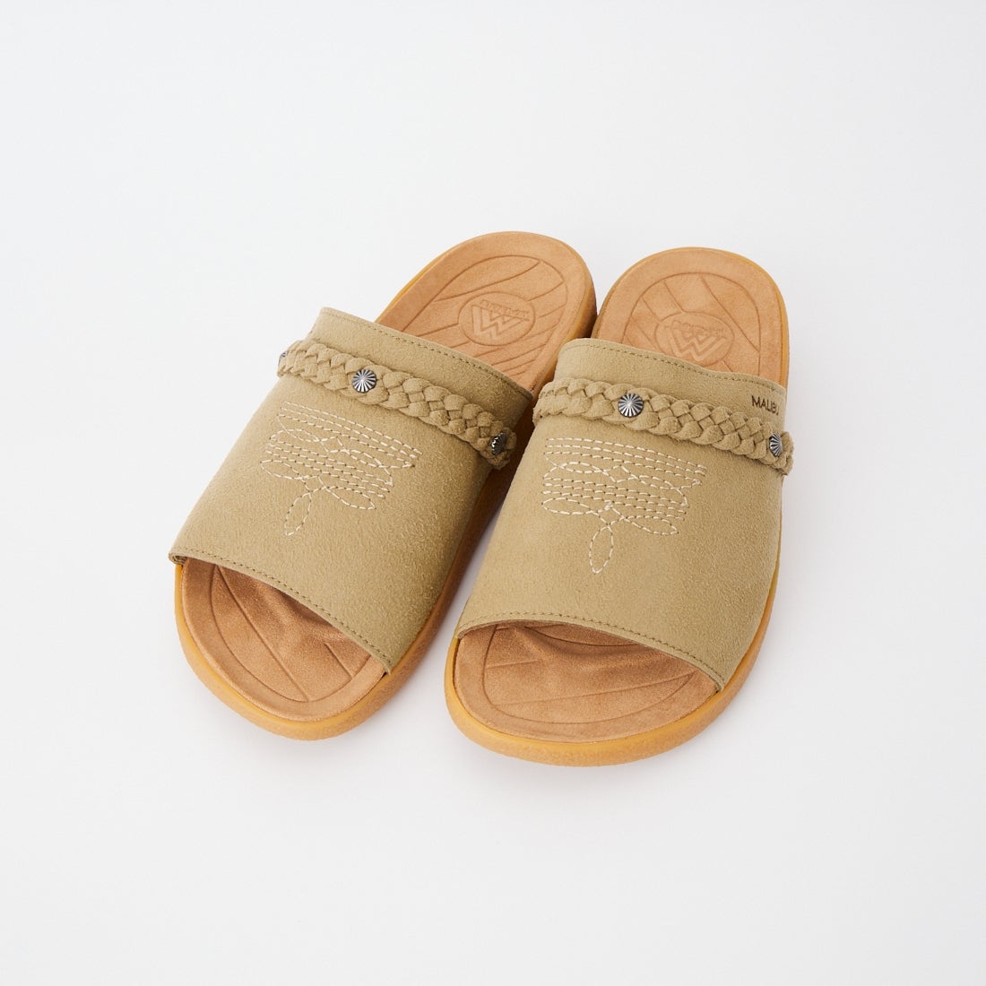 MALIBU SANDALS [マリブサンダル] スライドサンダル [MS120002] TAUPE/TAN