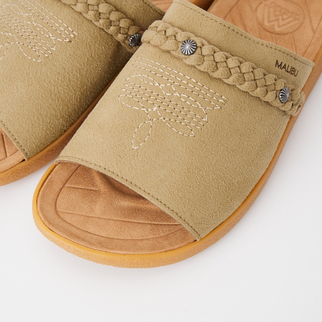 MALIBU SANDALS [マリブサンダル] スライドサンダル [MS120002] TAUPE/TAN