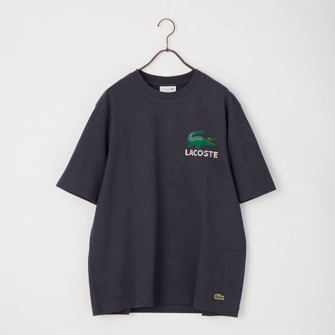 LACOSTE [ラコステ] ビンテージロゴ Tシャツ [TH9425] S5T GRAPHI
