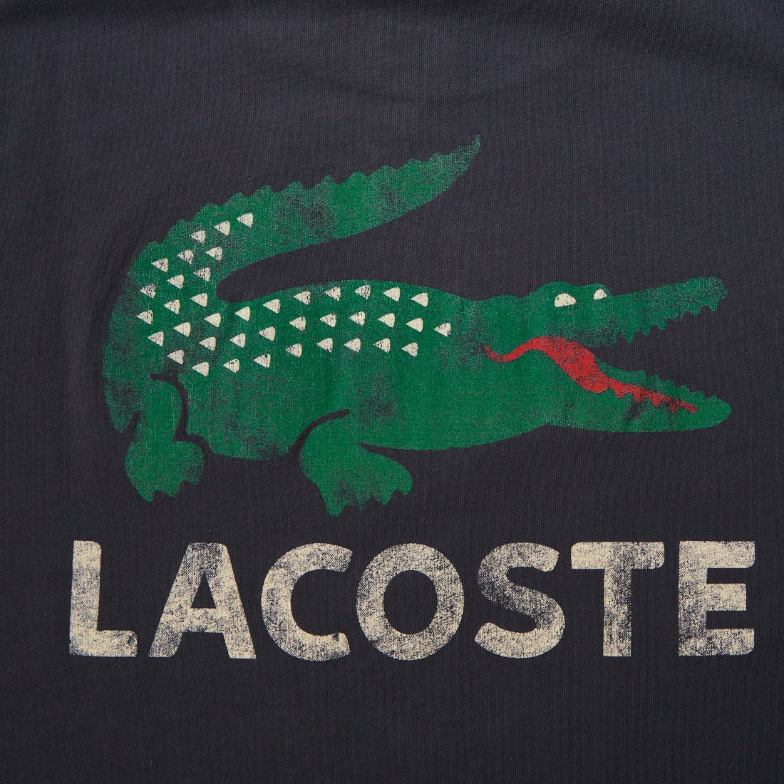 LACOSTE [ラコステ] ビンテージロゴ Tシャツ [TH9425] S5T GRAPHI