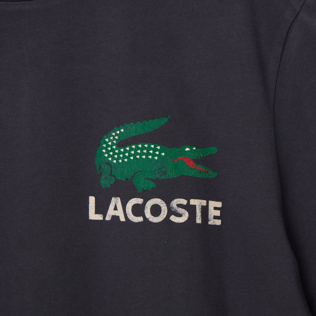 LACOSTE [ラコステ] ビンテージロゴ Tシャツ [TH9425] S5T GRAPHI