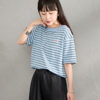 BLU/ORANGE&&モデル身長：150cm 着用サイズ：S&&