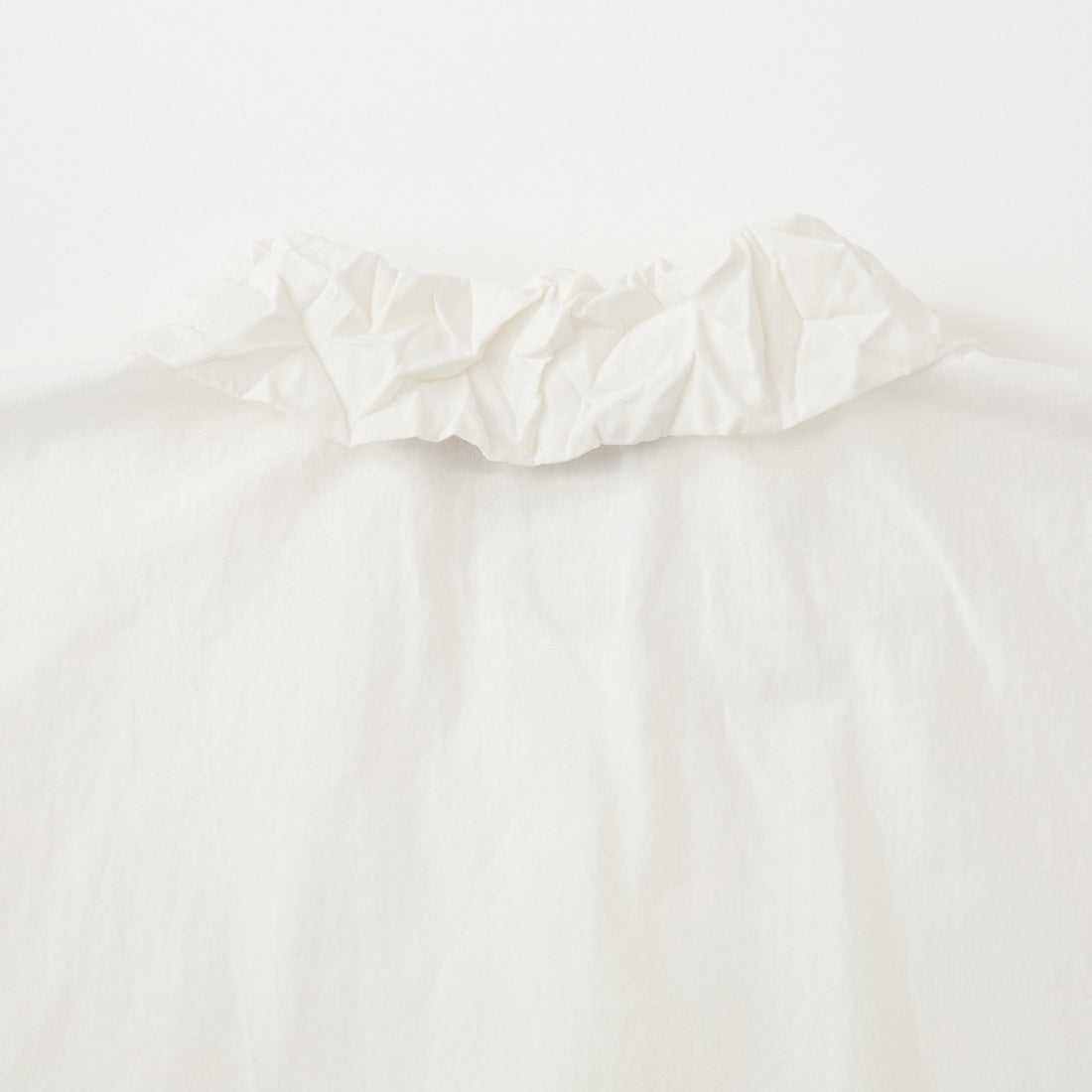 mizuiro ind [ミズイロインド] ワッシャーカラーワイドシャツ [1-230155] 11 OFF WHI