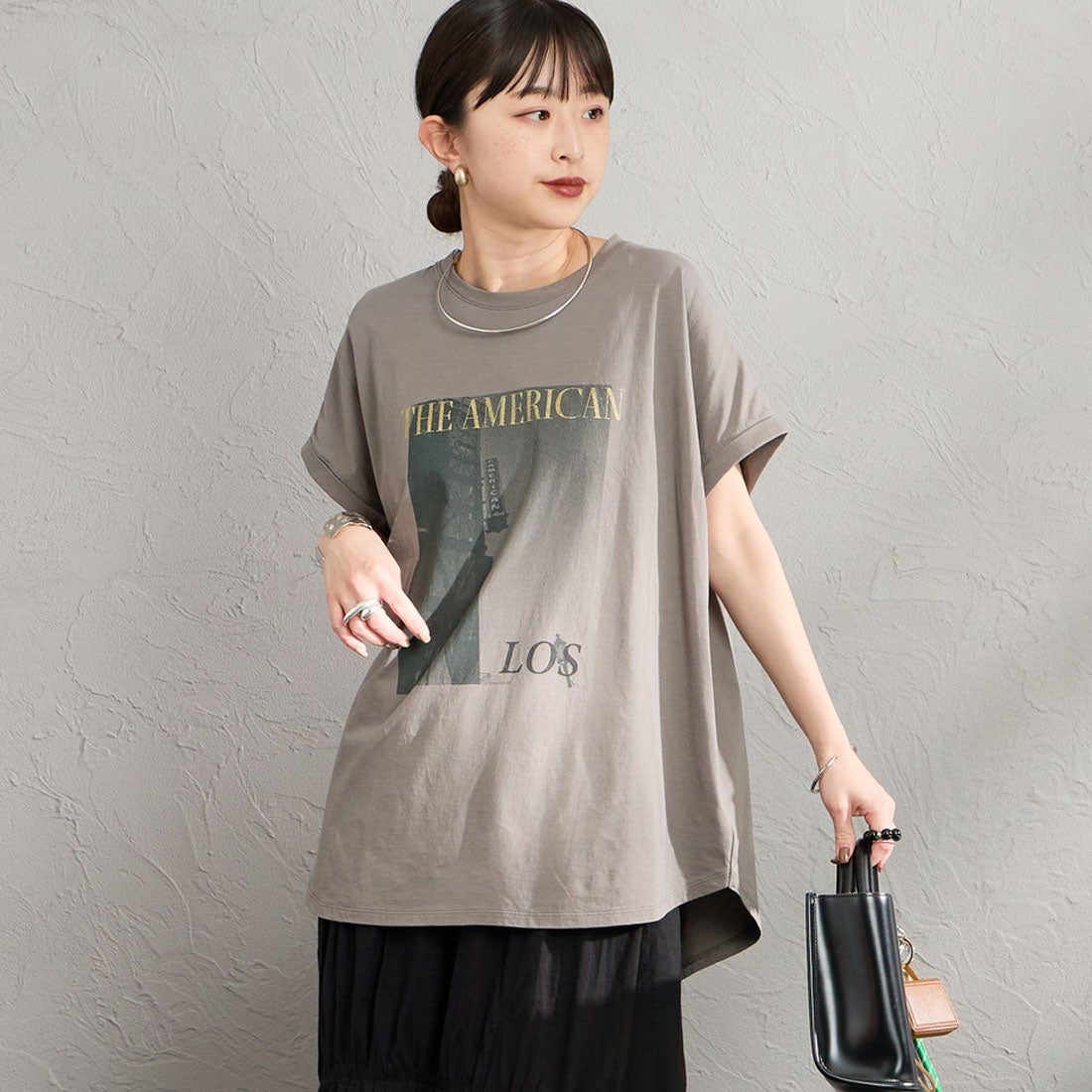 CHARCOAL&&モデル身長：150cm 着用サイズ：F&&