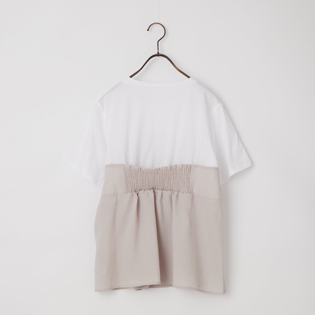 Jf Ready Made [ジェイエフレディメイド] ビスチェドッキングTシャツ [8565103-01] 11 ﾗｲﾄｸﾞﾚｰ