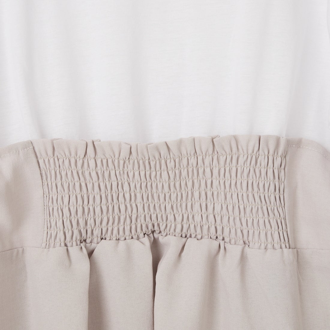 Jf Ready Made [ジェイエフレディメイド] ビスチェドッキングTシャツ [8565103-01] 11 ﾗｲﾄｸﾞﾚｰ