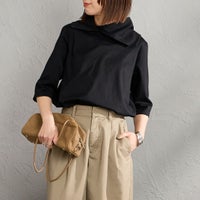 99 BLACK&&モデル身長：159cm 着用サイズ：F&&