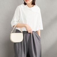 11 OFF WHI&&モデル身長：160cm 着用サイズ：F&&