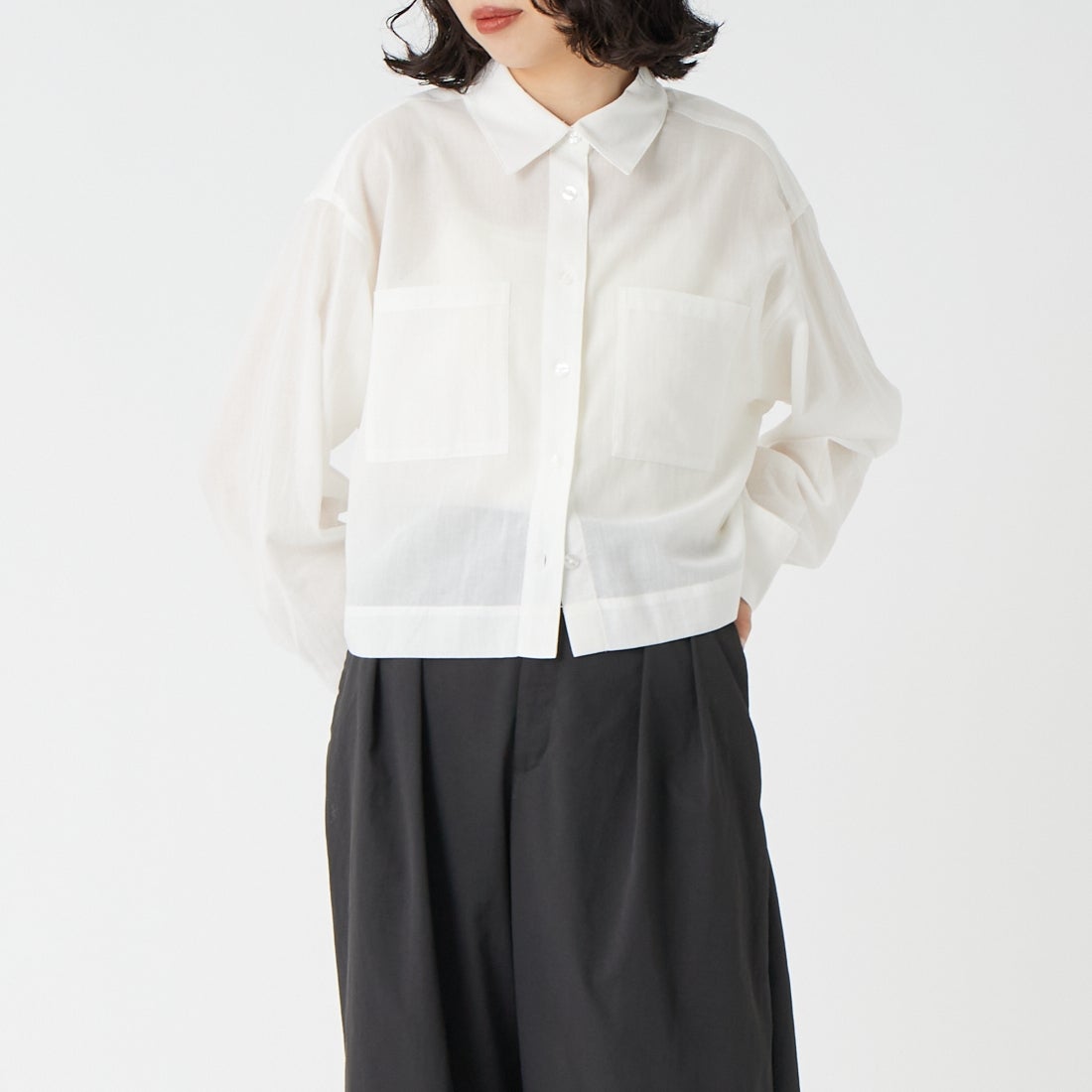 3 OFF&&モデル身長：162cm 着用サイズ：F&&