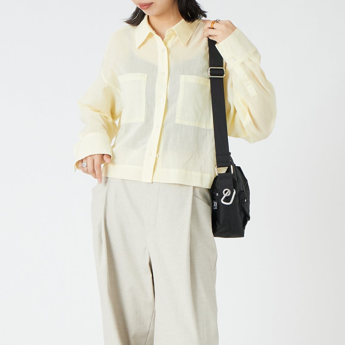 KINARI&&モデル身長：162cm 着用サイズ：F&&