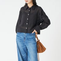 BLACK&&モデル身長：162cm 着用サイズ：F&&