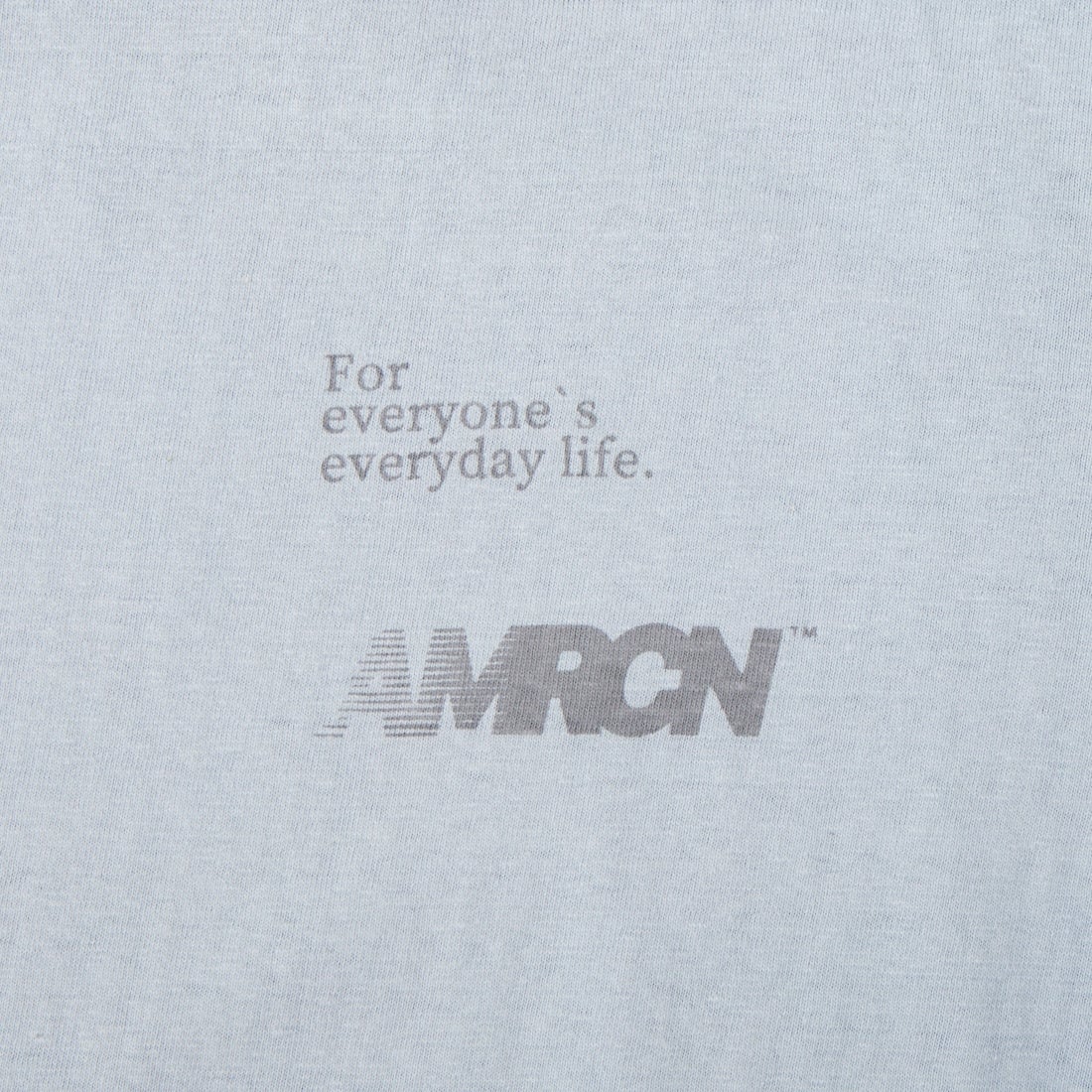 Americana [アメリカーナ] バックプリントTシャツ [BRF-808A-1] ﾌﾞﾙｰｸﾞﾚｰ